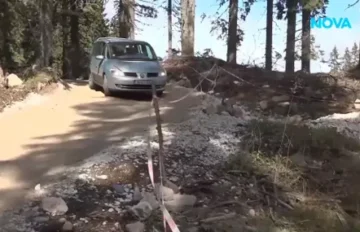 Движение по график между Смолян и Пампорово по аварийния път