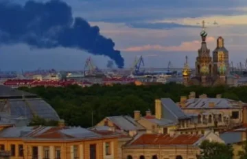 ВСУ в атака: Пожари в Санкт Петербург, гори нефтеният терминал