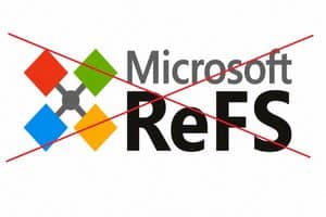 Огромна промяна в Windows: Microsoft ще започне блокирането на ReFS форматираните външни устройства през януари 2027 година